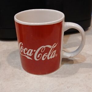 Coca Cola Vintage 1996 11 oz. Mug Classic Logo Design  Christmas